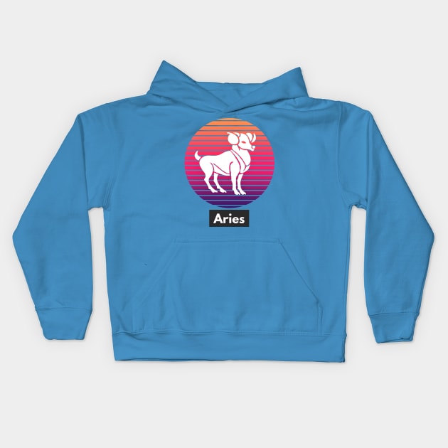 Aries (zodiak birthday) Kids Hoodie by PersianFMts